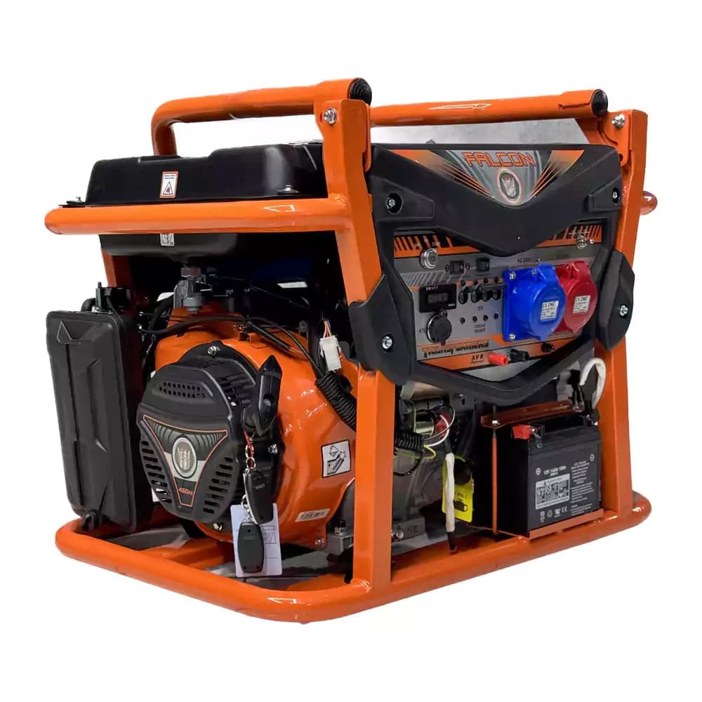موتور برق فالکون 8.5 کیلووات سه گانه سوز مدل BS10500T2E/PRO