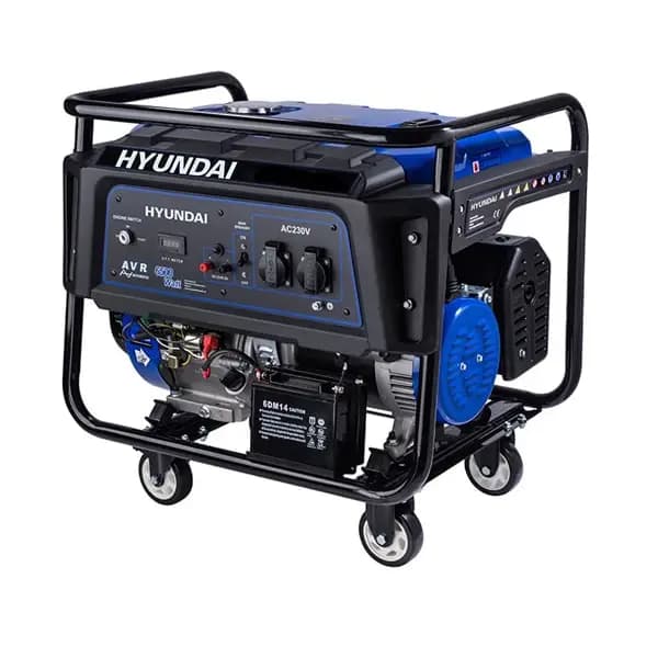موتور برق هیوندای 7.7 کیلو وات بنزینی مدلHG7727-PG
