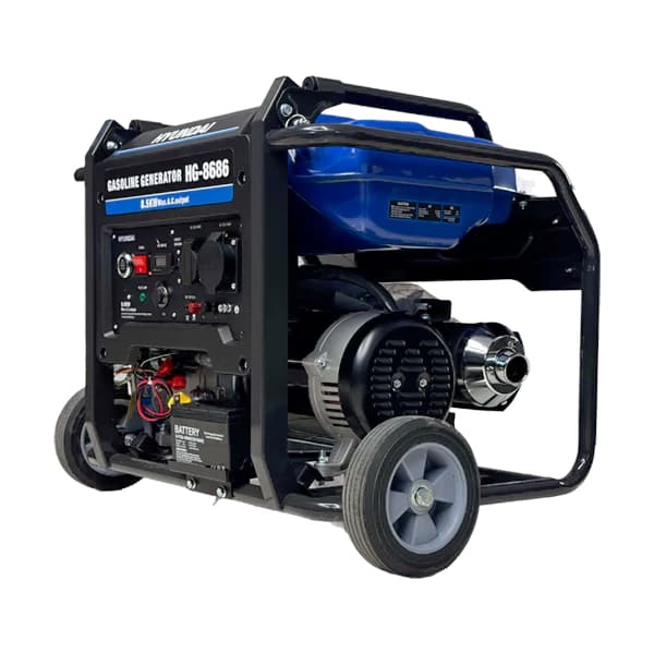 موتور برق هیوندای 8.5 کیلو وات بنزینی مدل HG-8686 — تصویر ۳