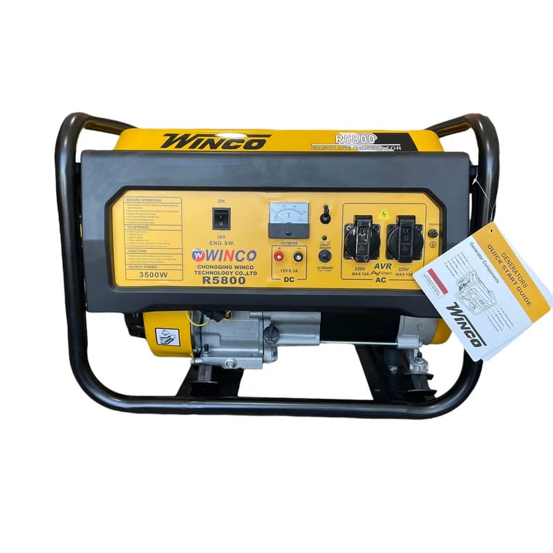 موتور برق وینکو 4 کیلو وات بنزینی R5800