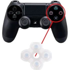 ذغال دکمه دسته PS4
