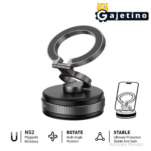 هولدر موبایل کی اف سنیور مدل KF Senior CM-138 Car Holder | گجتینو — تصویر ۲