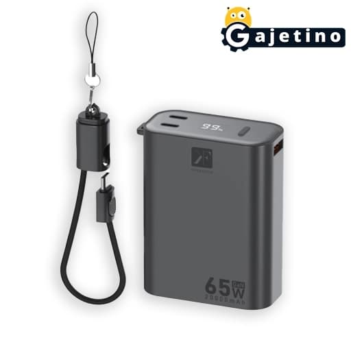 پاوربانک کی اف سنیور ظرفیت 20000mAh مدل KF senior PW-504 همراه 6 ماه گارانتی تعویض | گجتینو