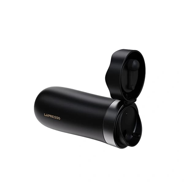 ماگ و فرنچ پرس LePRESSO Insulated – مشکی — تصویر ۴