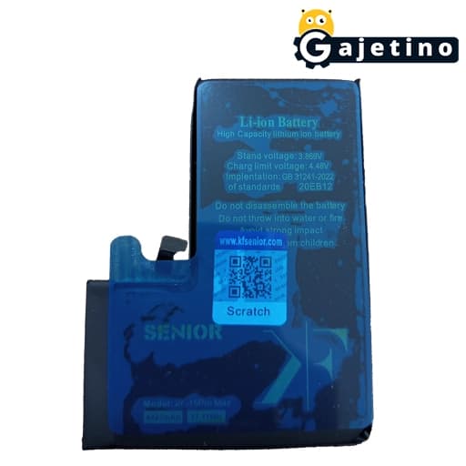 باتری آیفون 15 پرو مکس کی اف سنیور | KF Senior iPhone 15 Pro Max Battery همراه 6 ماه گارانتی تعویض | گجتینو — تصویر ۳