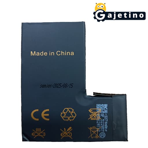 باتری آیفون 15 پرو کی اف سنیور | KF Senior iPhone 15 Pro Battery همراه 6 ماه گارانتی تعویض | گجتینو