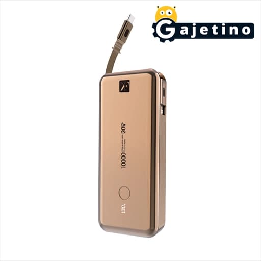 پاوربانک کی اف سنیور ظرفیت 10000mAh مدل KF senior PW-576 همراه 6 ماه گارانتی تعویض | گجتینو