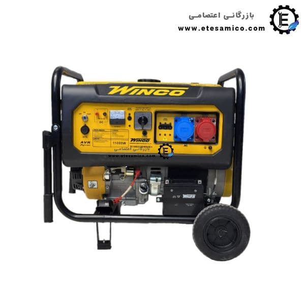 موتور برق سه فاز تک فاز وینکو 12 کیلووات مدل +R19500DWHB