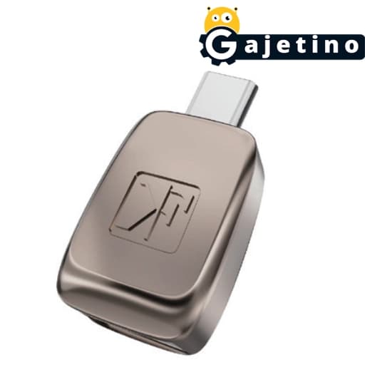 تبدیل OTG تایپ سی به USB کی اف سنیور مدل KF Senior A-316 | گجتینو