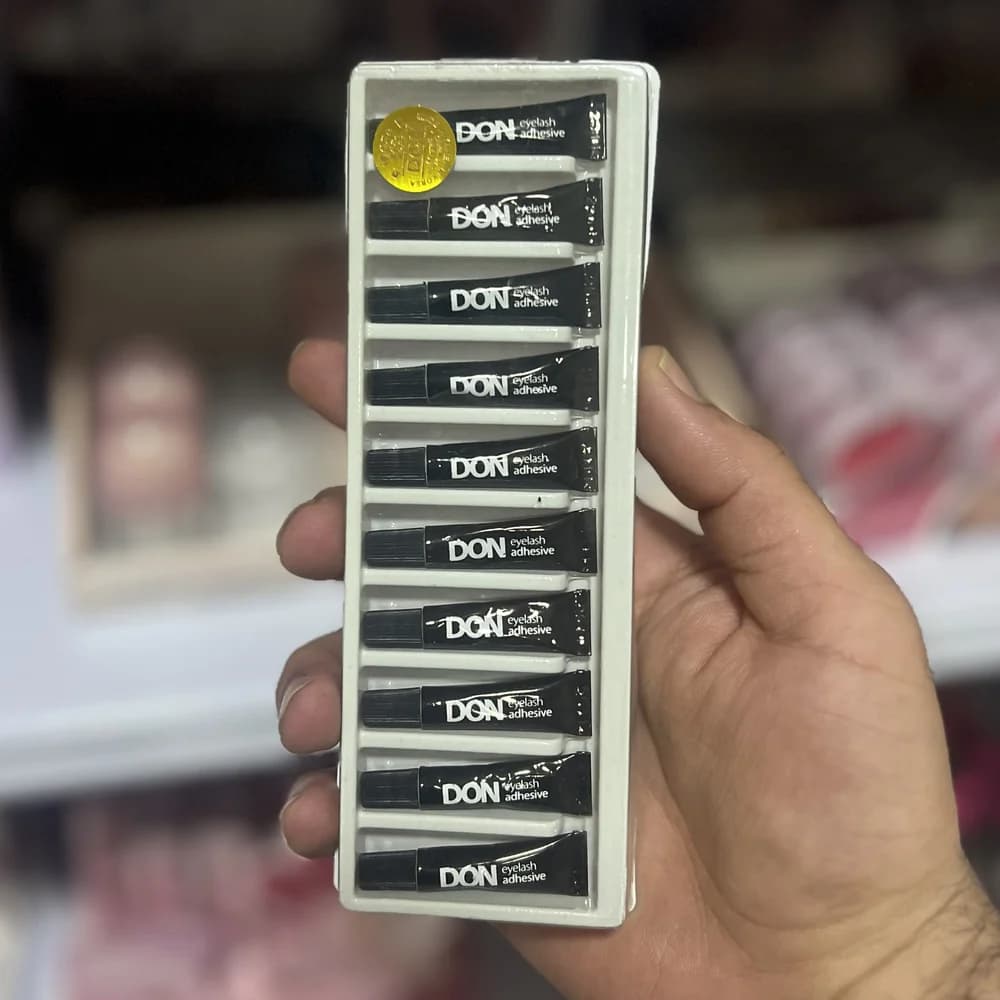 چسب مژه مشکی دان DON مدل Eyelash Adhesive وزن 1 گرم — تصویر ۴