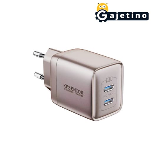 شارژر 25 وات کی اف سنیور مدل KF Senior TH-145 CH همراه 6 ماه گارانتی تعویض | گجتینو