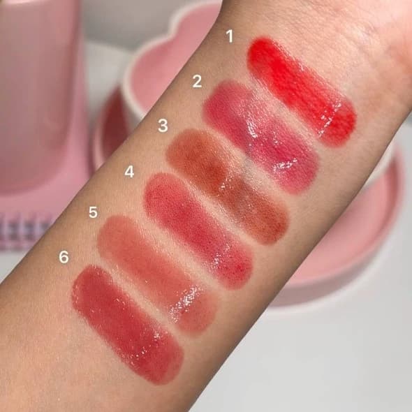 رژ لب اولیبولا Olibolla مدل Jam Tint جامد و ژله ای وزن ۲.۸ گرم در ۶ رنگ — تصویر ۳