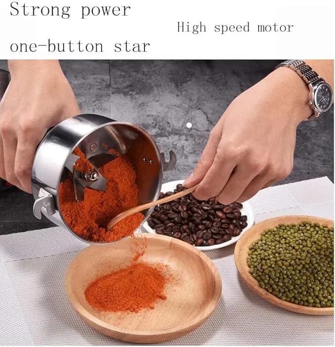 آسیاب نیمه صنعتی 150 گرمی ندوا مدل NCM-555EXPS — تصویر ۳