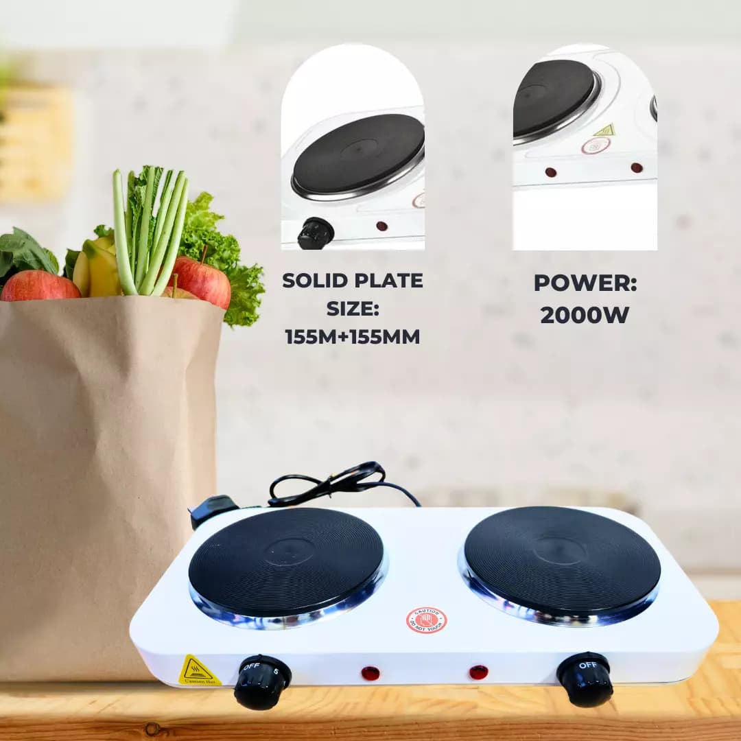 اجاق برقی دو صفحه‌ای یونیک مدل LP777N — تصویر ۵