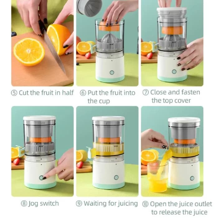 آب مرکبات گیر شارژی citrus juicer YZJ-001 — تصویر ۵