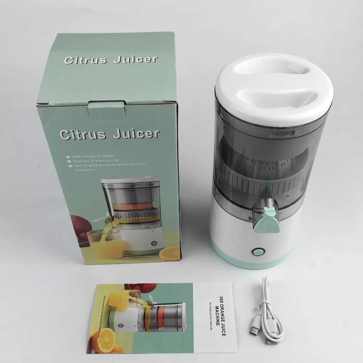 آب مرکبات گیر شارژی citrus juicer YZJ-001 — تصویر ۶