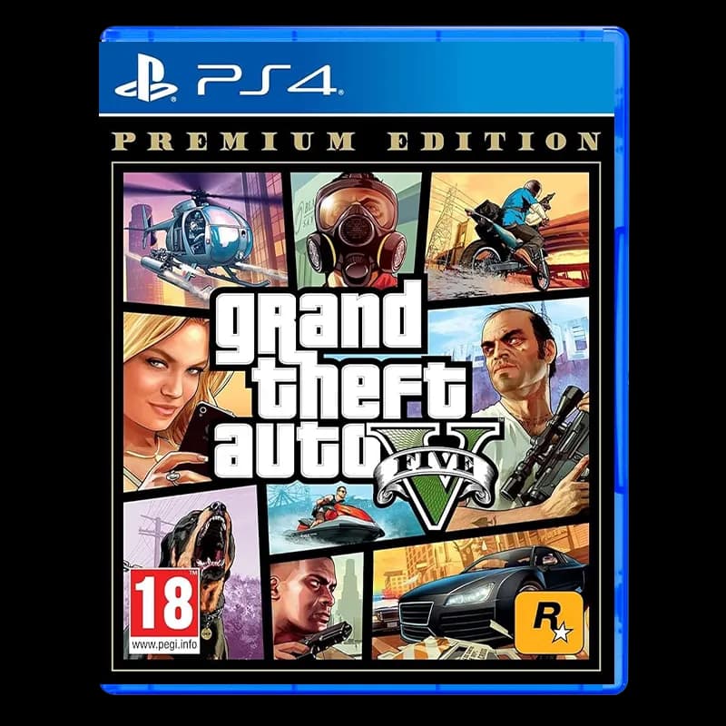 دیسک بازی Grand Theft Auto V: Premium Edition برای PS4 کارکرده