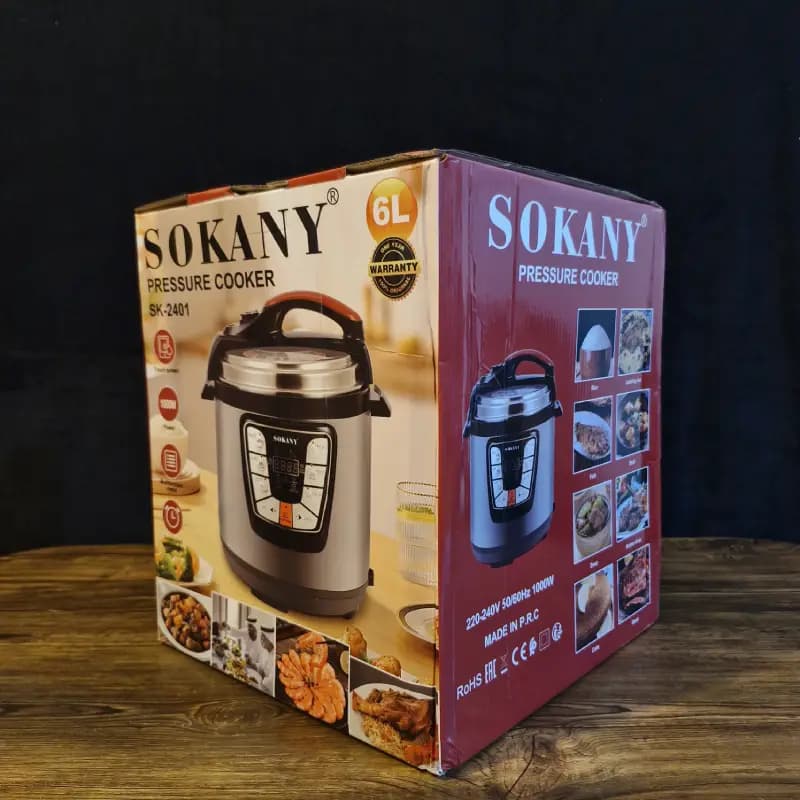 زودپز چندکاره سوکانی ۶ لیتری دیجیتال مدل SK-2401 — تصویر ۲