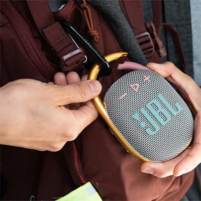 اسپیکر JBL Clip 4 | ضدآب، قابل‌حمل، صدای قدرتمند و طراحی جدید — تصویر ۴