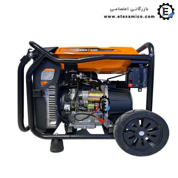 موتور برق دوگانه سوز اینورتری هواسدان 10کیلووات مدل H10000IDR — تصویر ۳