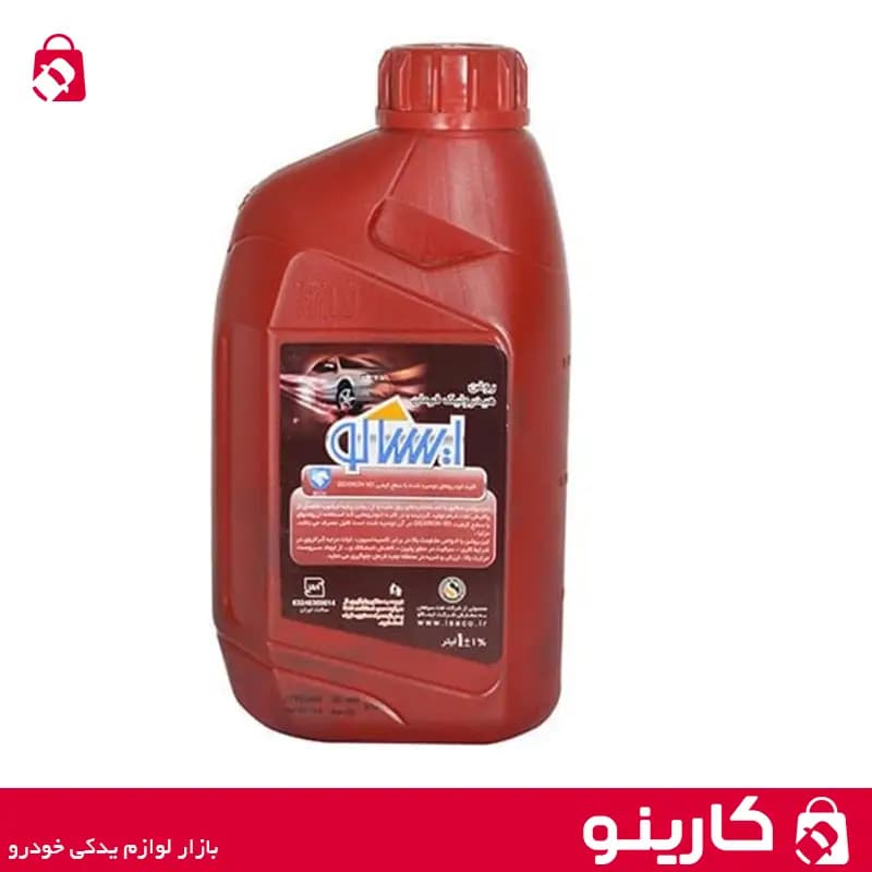 روغن هیدرولیک فرمان DEXRON II پژو 405 1 لیتری ایساکو 0770100106 — تصویر ۲