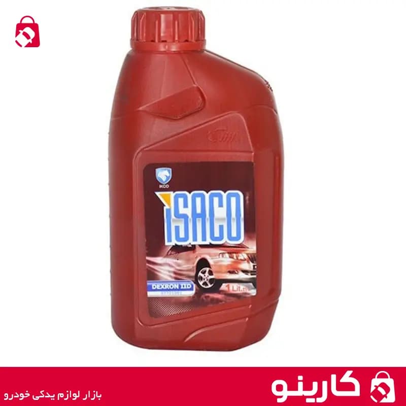 روغن هیدرولیک فرمان DEXRON II پژو 405 1 لیتری ایساکو 0770100106