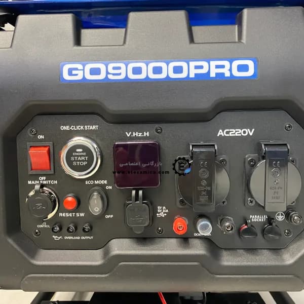 موتور برق اینورتری سه گانه سوز 6 کیلو وات توربوژن مدل GO9000PRO — تصویر ۸