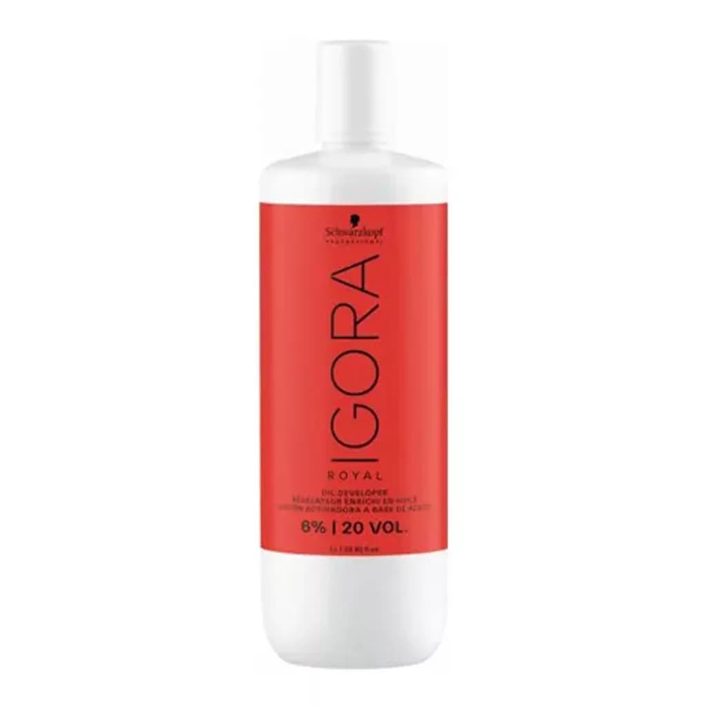 اکسیدان مو شوارسکف Schwarzkopf سری Igora مدل 6% حجم 1000 میلی لیتر — تصویر ۹