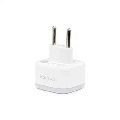 تبدیل ۳ به ۲ برق هادرون مدل A10 | HADRON A10 Power Plug Adapter — تصویر ۴