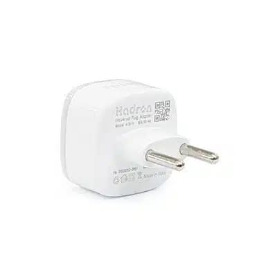 تبدیل ۳ به ۲ برق هادرون مدل A10 | HADRON A10 Power Plug Adapter — تصویر ۳