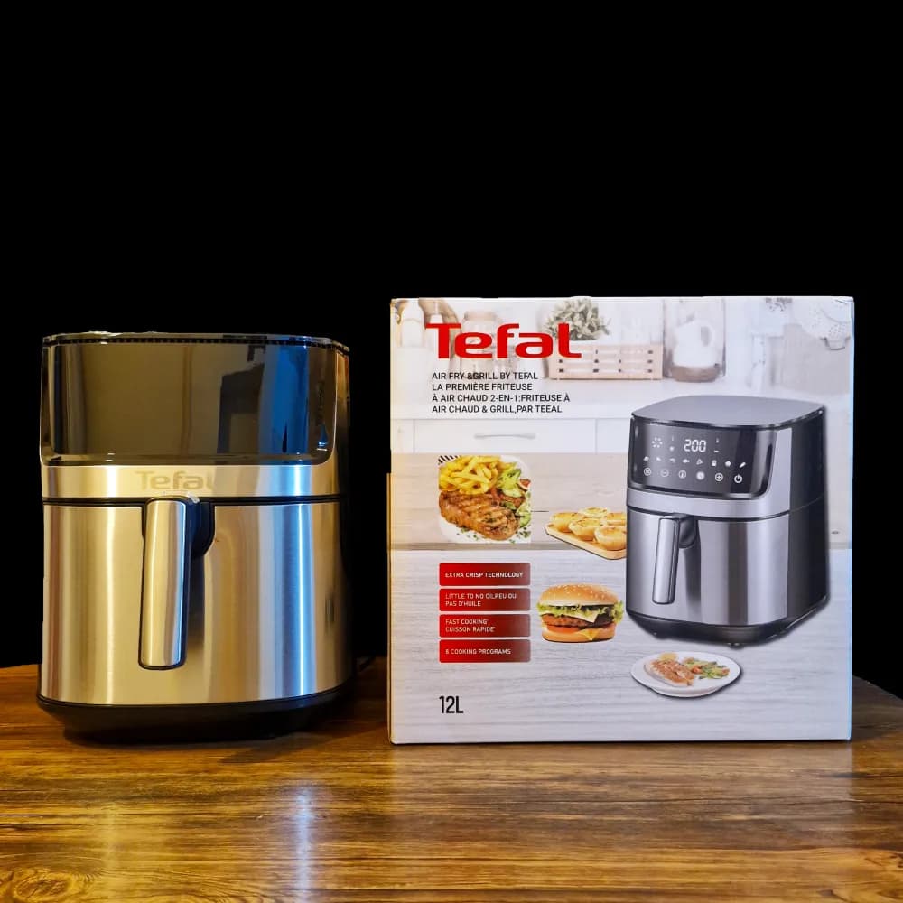 سرخ کن بدون روغن تفال ۱۲ لیتری مدل air fryer and grill by tefal — تصویر ۵