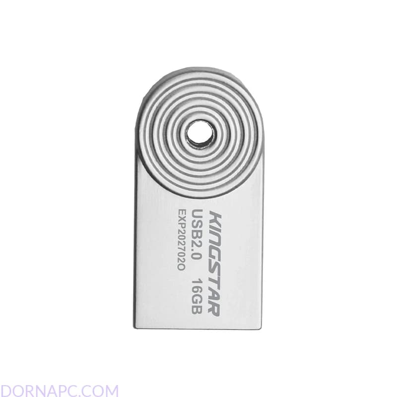 فلش مموری کینگ استار مدل KINGSTAR KS239 Silver ظرفیت 16 گیگابایت | USB 2.0 — تصویر ۳