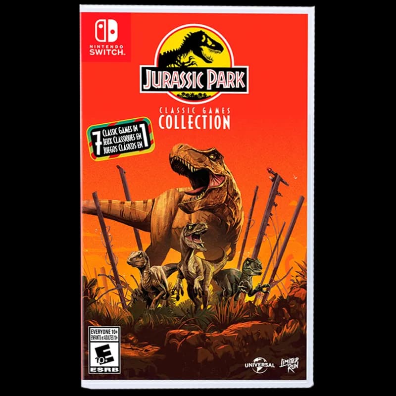 کارتریج بازی Jurassic Park Classic Games برای نینتندو پلمپ