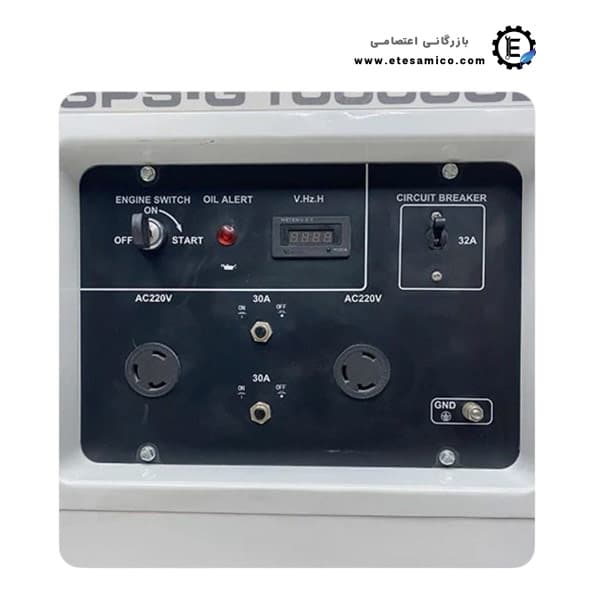 موتور برق سایلنت آی پاور 7.5 کیلووات مدل SPS-G10000CE — تصویر ۳