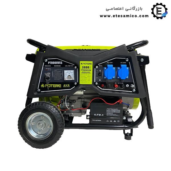 موتور برق پوتر 3.5 کیلووات مدل pt8000ves — تصویر ۲