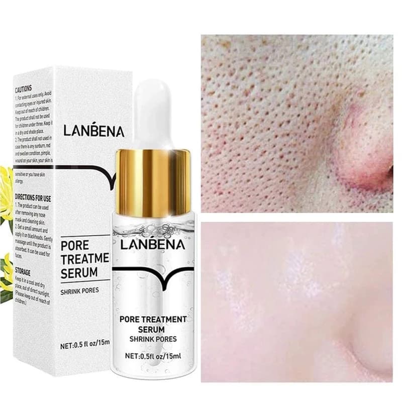سرم کوچک کننده منافذ لانبنا 15ml — تصویر ۲