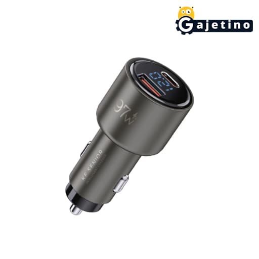 شارژر فندکی 97 وات کی اف سنیور مدل KF Senior CH-165 | گجتینو