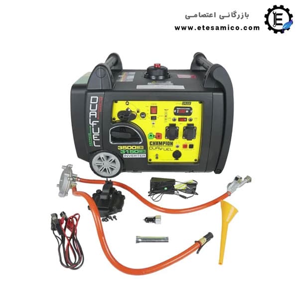 موتور برق سایلنت 3.5 کیلو وات دو گانه سوز چمپیون مدل 3500E — تصویر ۳