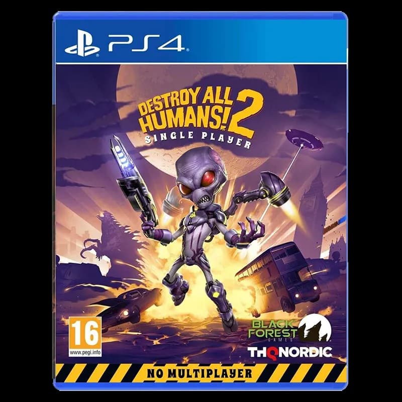 دیسک بازی Destroy All Humans! 2 برای PS4 پلمپ