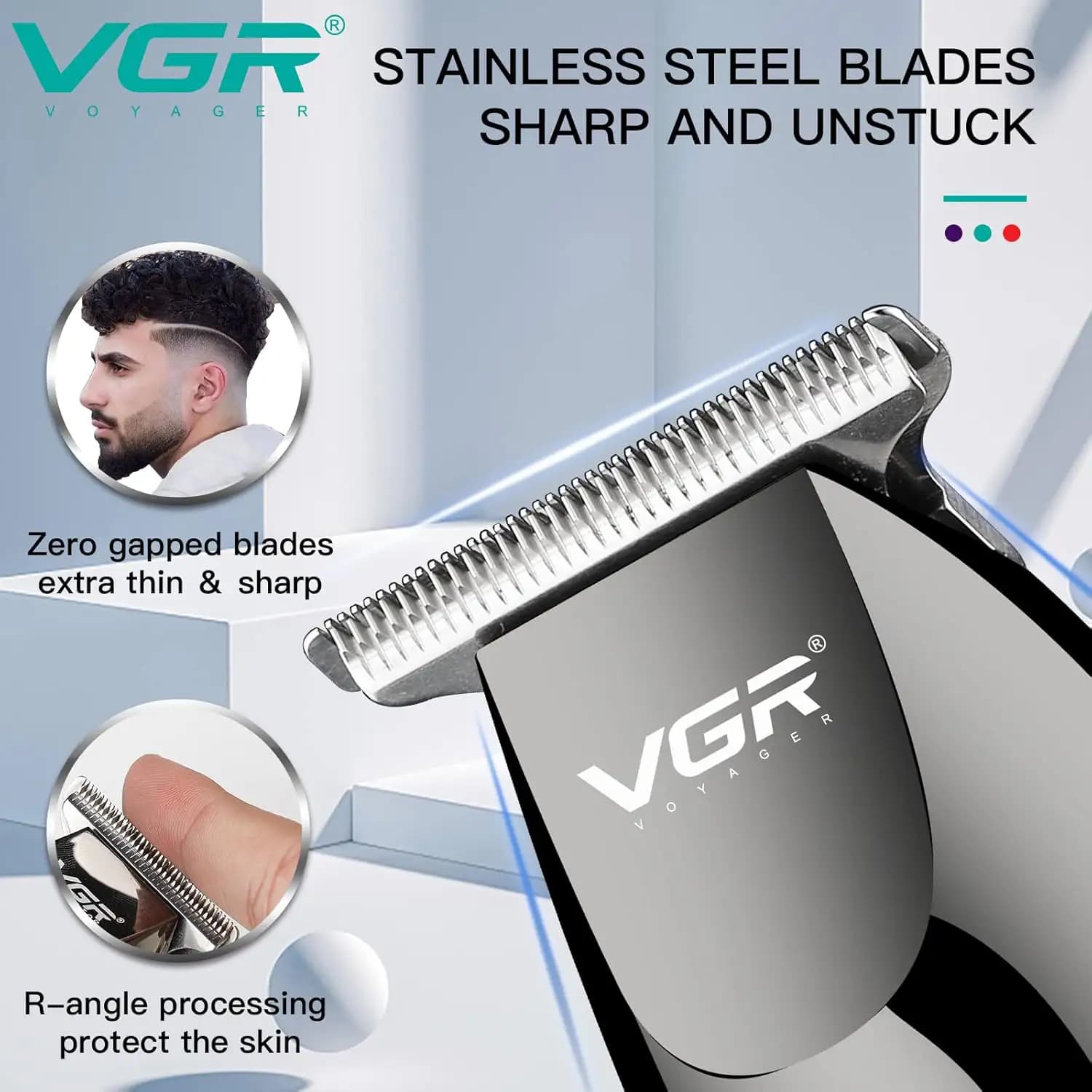 ماشین اصلاح خط زن مدل VGR V-030 — تصویر ۷