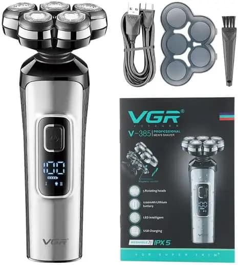 ماشین اصلاح موی صورت صفر زن مدل VGR V-385 — تصویر ۸