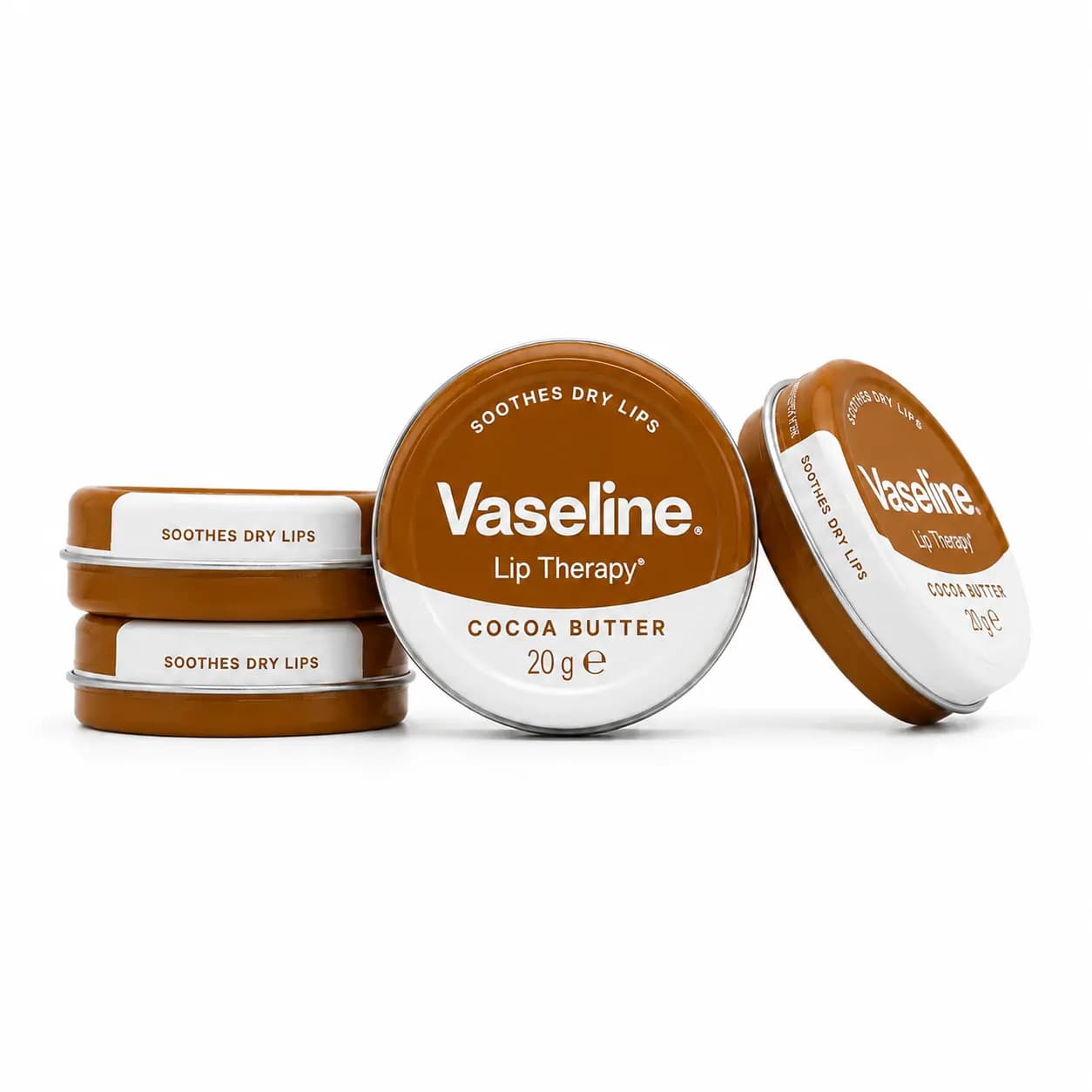 بالم لب کره کاکائو وازلین Vaseline مدل Cocoa Butter وزن ۲۰ گرم