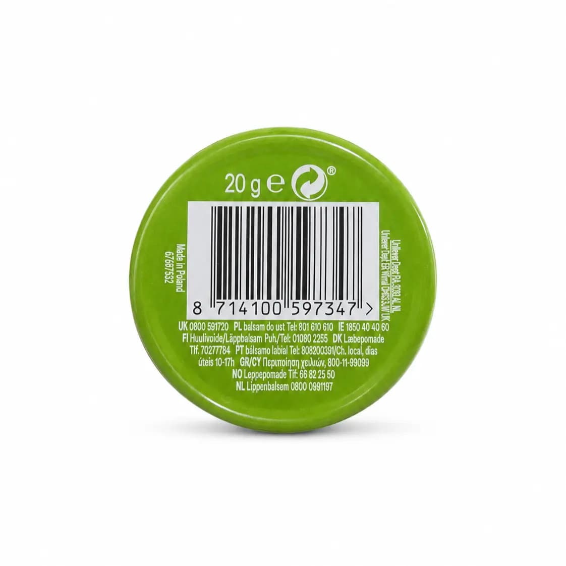 بالم لب آلوئه ورا وازلین Vaseline مدل Aloe وزن ۲۰ گرم — تصویر ۳