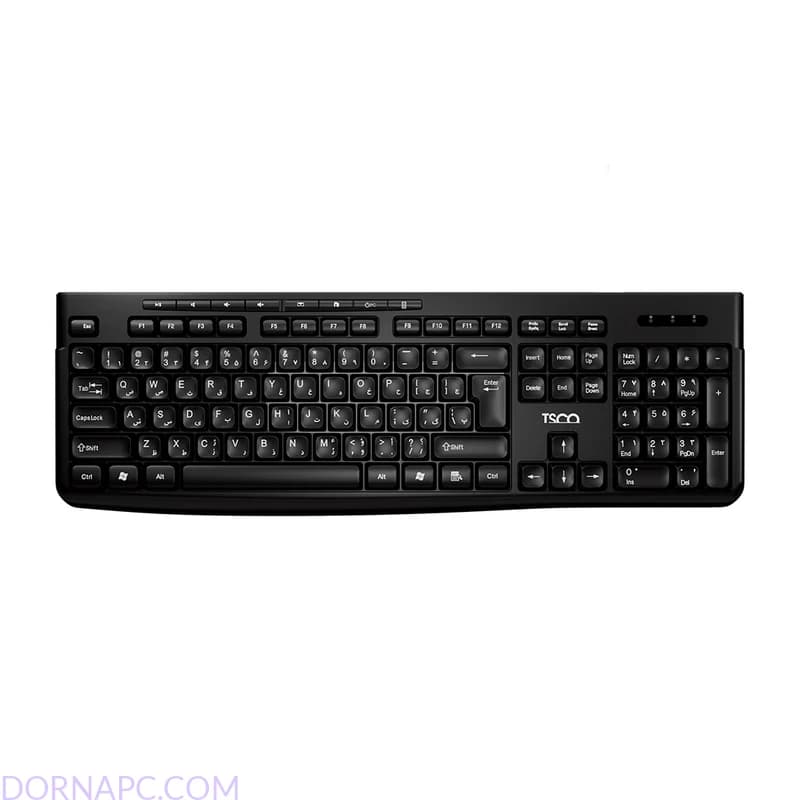 ماوس و کیبورد بی‌سیم تسکو TKM 7027W | کیبورد و موس وایرلس — تصویر ۵