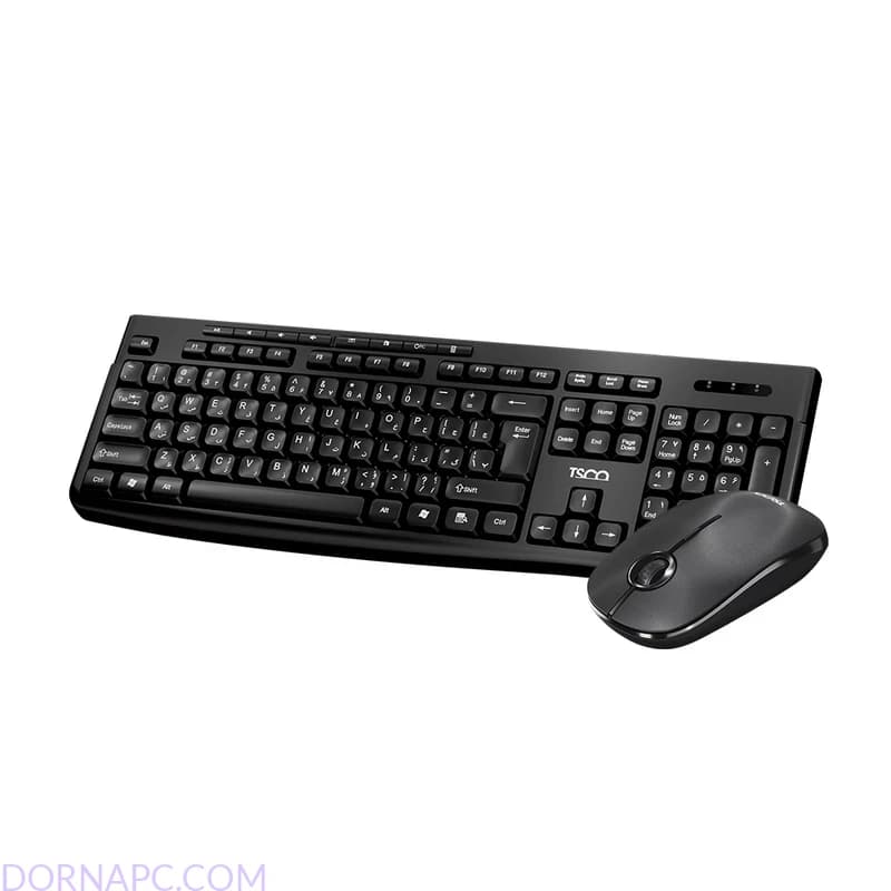 ماوس و کیبورد بی‌سیم تسکو TKM 7027W | کیبورد و موس وایرلس