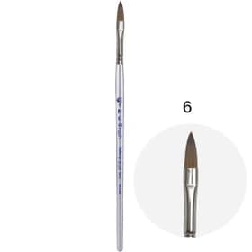 قلم موی کاشت ناخن گراف مدل اشکی شماره 6