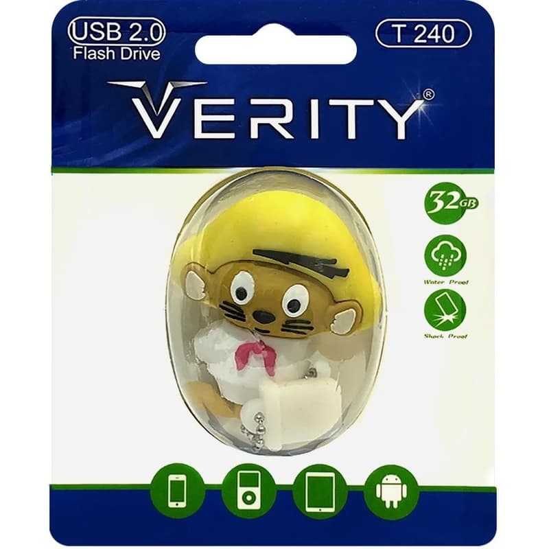 فلش مموری وریتی مدل T240 ظرفیت 64 گیگابایت با رابط USB 2.0 — تصویر ۲