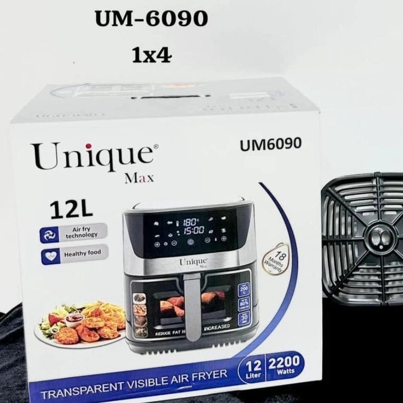 سرخ کن بدون روغن یونیک مکس ۱۲ لیتری مدل UM6090 — تصویر ۳