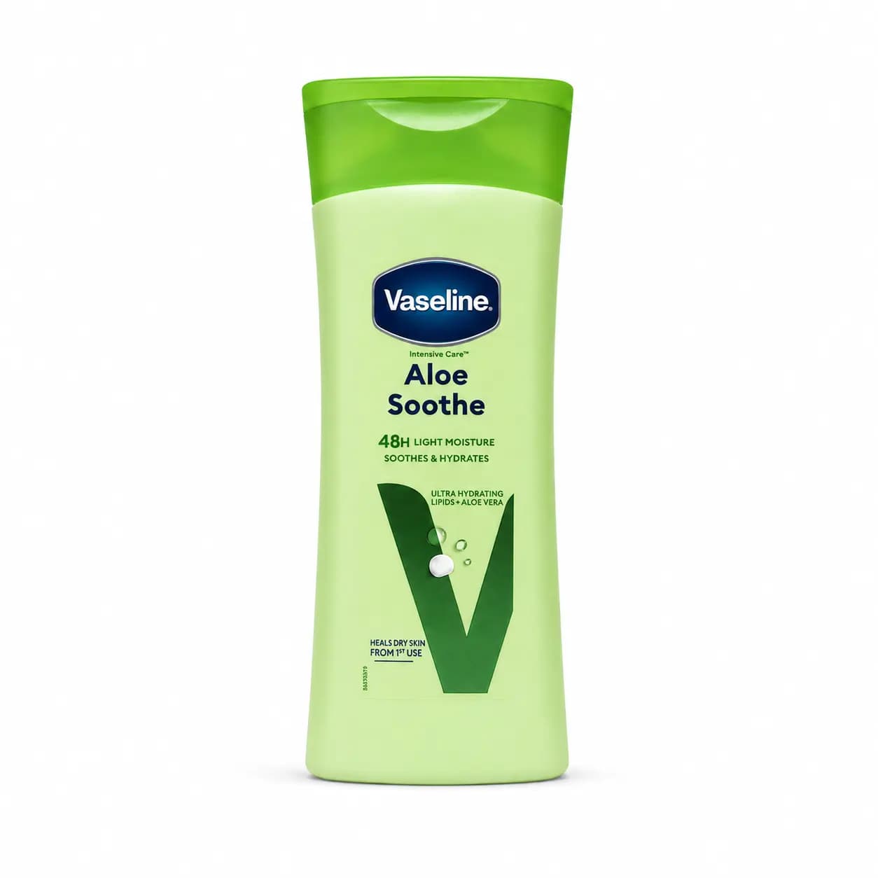 لوسیون بدن آلوئه ورا وازلین Vaseline مدل Aloe Soothe حجم ۲۰۰ میل
