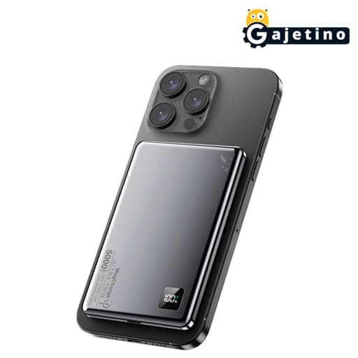 پاوربانک بیسیم کی اف سنیور مدل KF senior PW-555 ظرفیت 5000 میلی آمپر — تصویر ۴